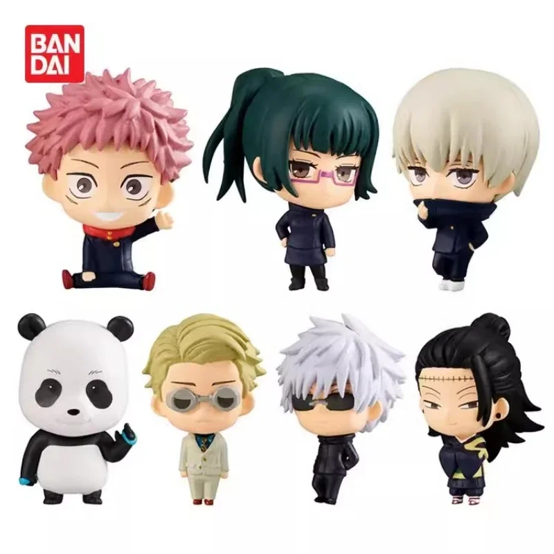 Bandai Genuine 7Pcs Gashapon 02 Nanami Kento Action Figure jujutsukaisen Anime Toys For Kids Gift Collectible Model Ornaments