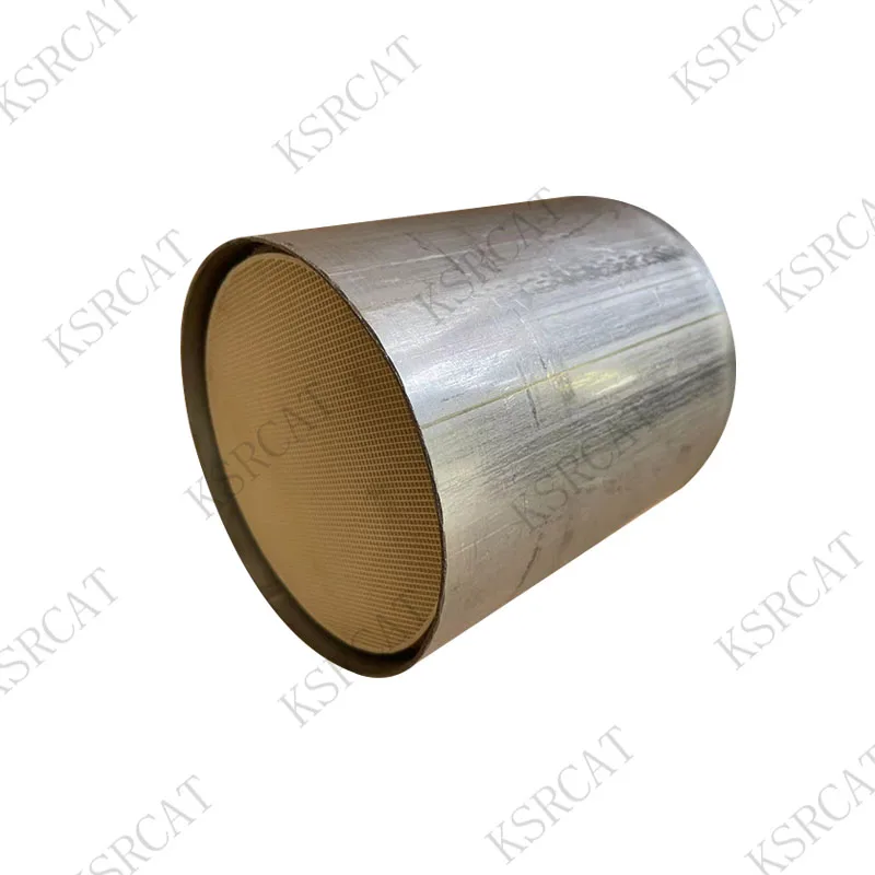 Car Exhaust Euro 5 101*110MM 400CPSI Ceramics Exhaust Gas Purification Honeycomb Catalytic Converter Coated With Catalyst