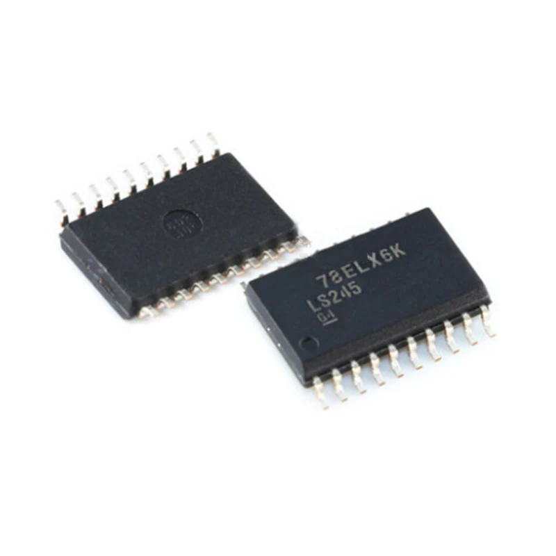 10 Pieces  SN74LS245DWR SOP-20 Silk Screen LS245 SOIC Chip IC New Original