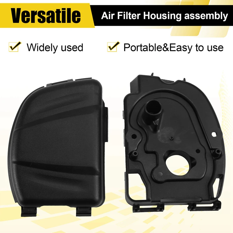 

L48A-595661 595658 Air Filter Housing Assembly Air Filter Cap And Air Filter Base For Briggs & Stratton Filter Cover Replace