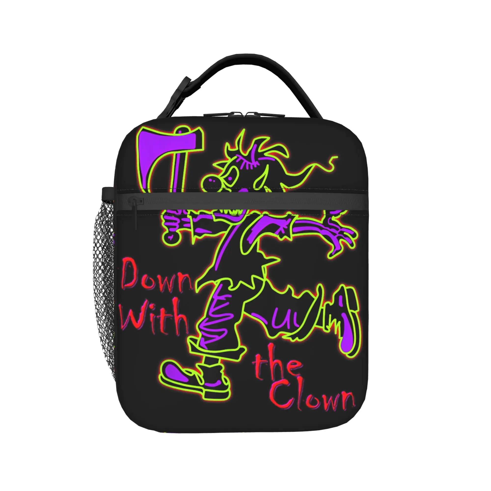 Insane Clown Posse Unique Design Lunch Bag  Office Lunch Box For Women Casual Print Tote Food Bags Oxford Portable Cooler Bag
