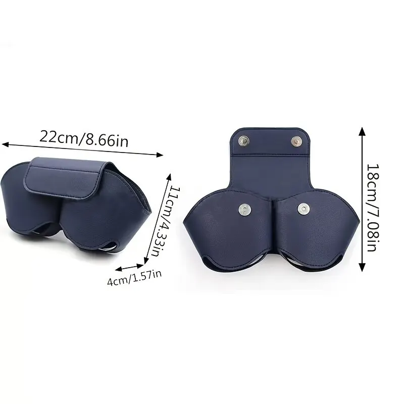 جراب واقي لairpods Max محمول باليد جراب جلدي منظم