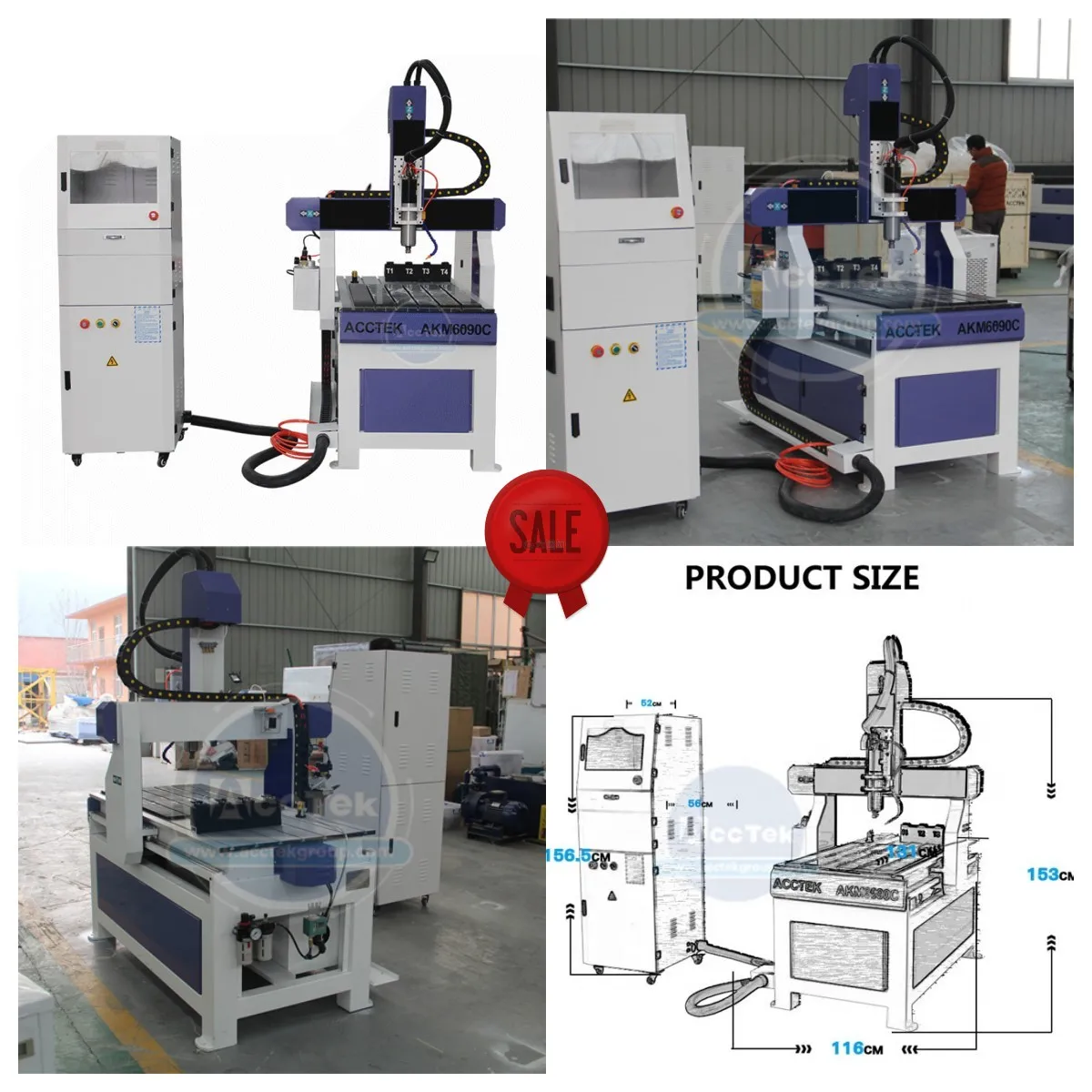 

2022 Low Cost Small Business Wood Working Machine For Engarving Logo Designed Pattern CNC Router With Auto Tool Changer