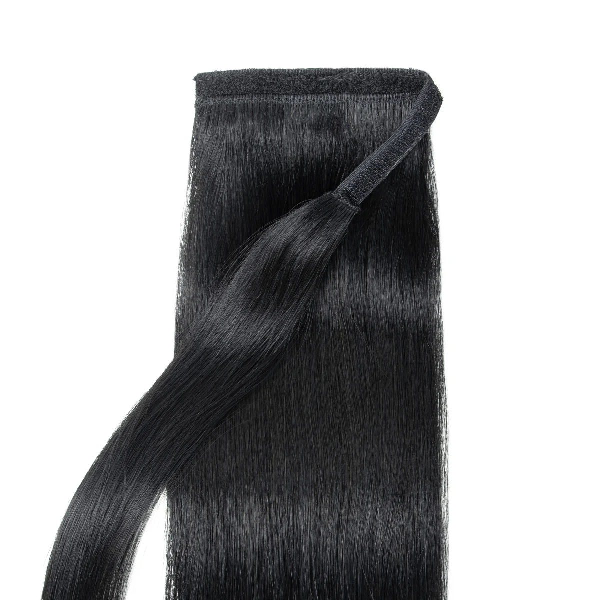 MRS HAIR شعر بشري على شكل ذيل حصان مشبك شعر طبيعي حقيقي في ذيل حصان شعر بشري ذيل حصان عالي # 60 أشقر 12-22 بوصة