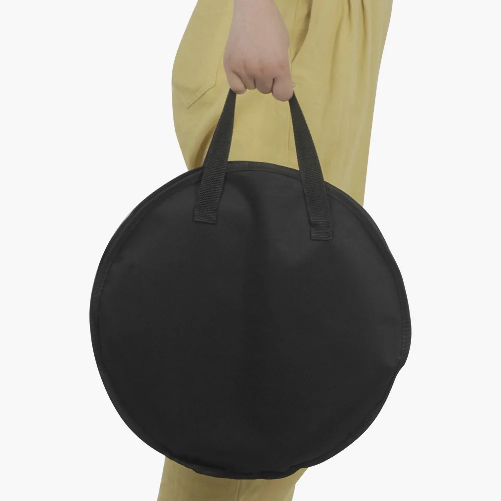 

Portable Drum Pad Carry Case Black Oxford Cloth Waterproof Bag for Drum Practice Accessories Musical Instrument Storage Bag