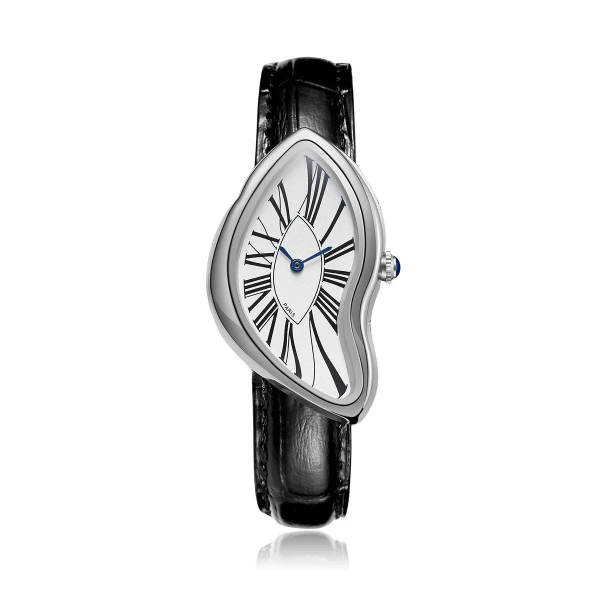 Nieuwe Alien Crash Melt Twist Y2K Horloges voor Mannen en Vrouwen Mode Lederen Band Waterdichte Quartz Horloges Gift Drop Shipping