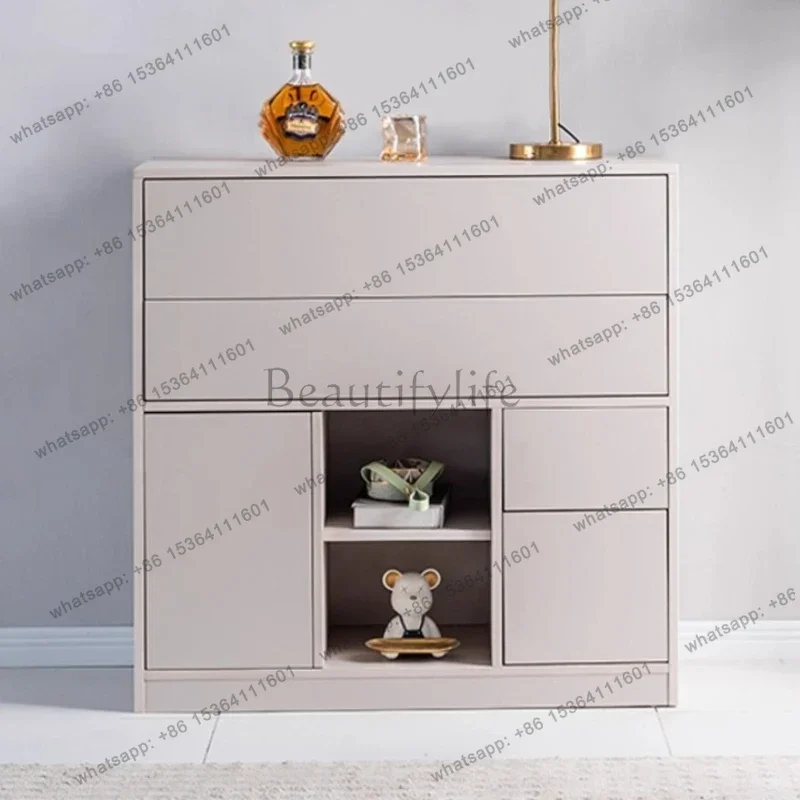 YJ Multifunctional Concealed Locker Storage locker living room cabinets Wardrobe drawer type storage Drawers chest of drawers=
