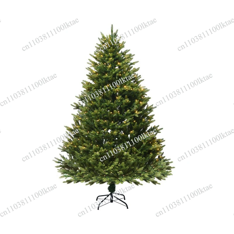 Pure PE Christmas, Living Room Home Christmas Decoration Ornament, Luminous Luxury Encryption Simulation Tree