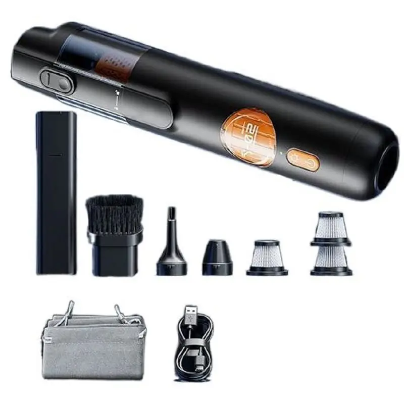 

【ТОЛЬКО СЕГОДНЯ】Беспроводной мини-пылесос для автомобиля и дома, портативный, с функцией всасывания и выдувания, для уборки шерсти животных, модель Small A