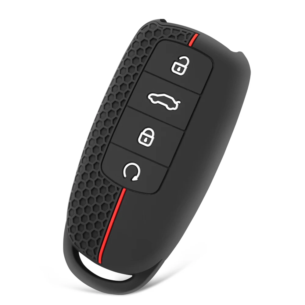 Silicone Car Key Case Cover For Chery Omoda C5 5 fx 7 Tiggo 8 PLUS 8 Pro 7 Pro Arrizo 5 PLUS 2021 2022 2023 Auto Accessories