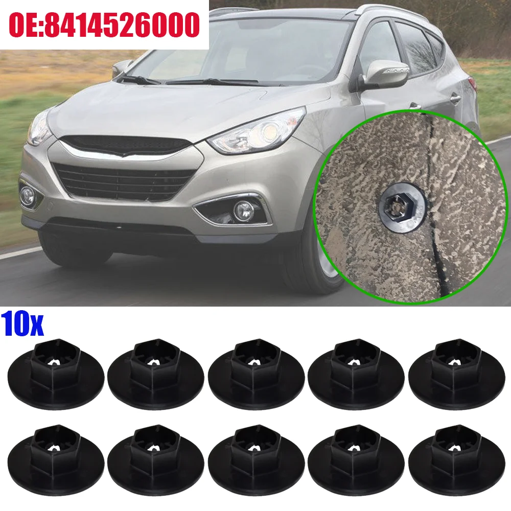 10PCS New Wheel Arch Liner Splashguard Clips Nut Fastener Clip For Hyundai ix35 LM 2009 2010 2011 2012 2013 2014 2015 8414526000