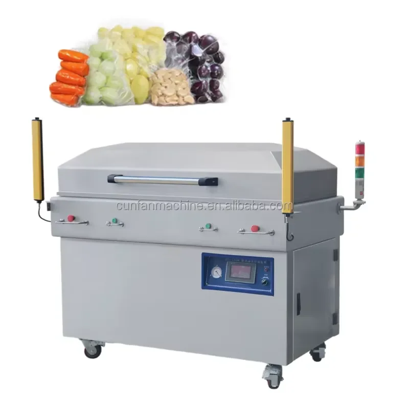 Single Chamber Vacuum Sealer for Large 1-2kg Packages - Compact Design Perfect for Retail Butcher Shops & Delis