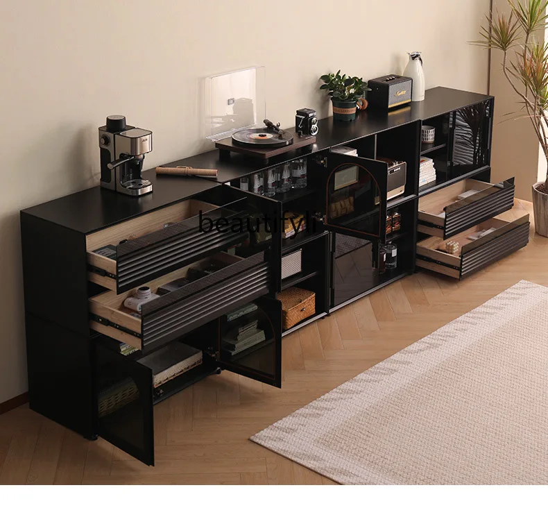 Building Blocks Assembled Cabinet Home TV Cabinet Floor-Mounted Multi-Function Wall-Mounted Storage Cabinet