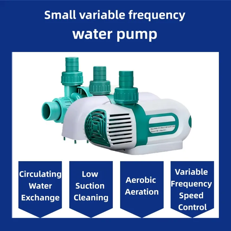 

Variable Frequency Ultra Quiet Fish Tank Amphibious Submersible Bottom Suction Circulation Pump
