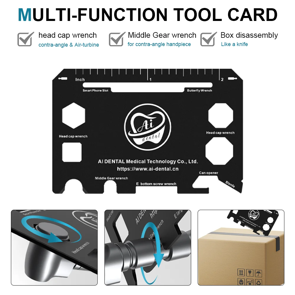 Dental Disassembly Repair Kit AI-CA-TOOL for Low Speed Contra Angle Handpiece AI-AT-TOOL for High Speed Air Turbine Handpiece