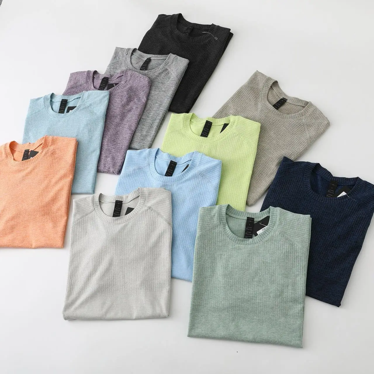 

Спортивная футболка с круглым вырезом и коротким рукавом для мужчин, быстросохнущая, дышащая, для фитнеса, бега и тренировок на открытом воздухе