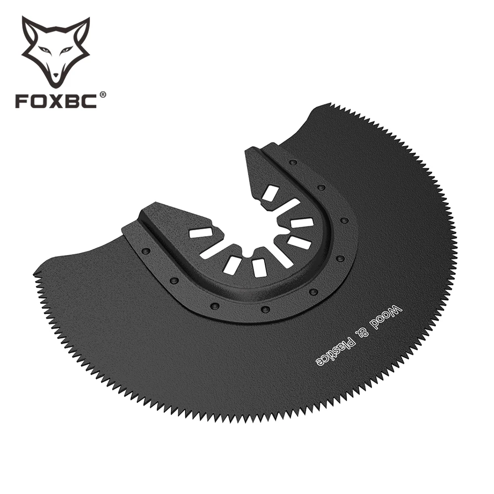 Дисковая колеблющаяся пила FOXBC, 10 шт., многофункциональные инструменты для Dremel, Bosch, Makita, электроинструмент для резки дерева и металла