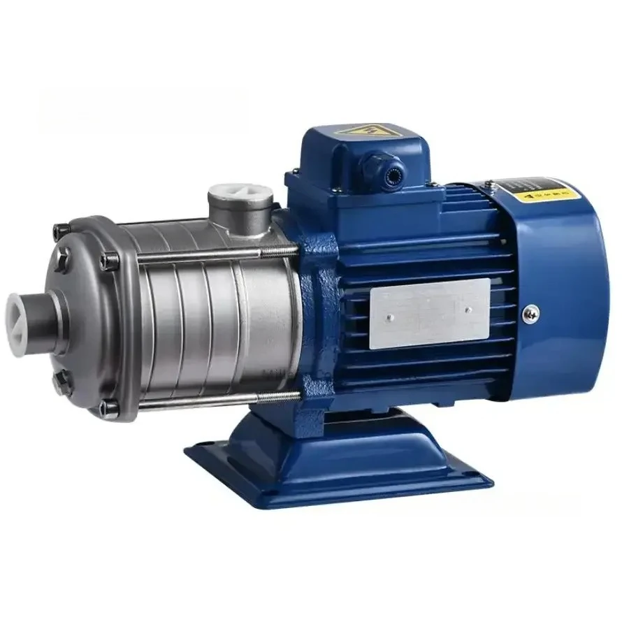 OEM  Horizontal Multistage High Pressure Water Pump Max 60m Head 220 V 380V Industrial Water Supply Pump for Laboratory