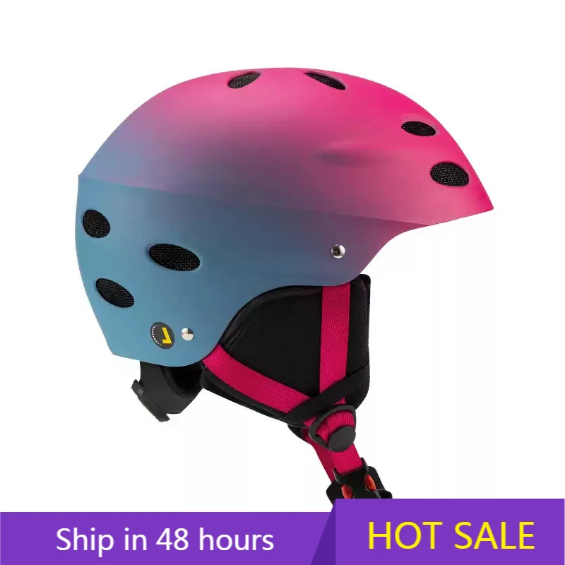 

POWER LEAP Unisex Lightweight ABS/EPS Round Ski Helmet for Four Seasons Snow Sports Safety Protection