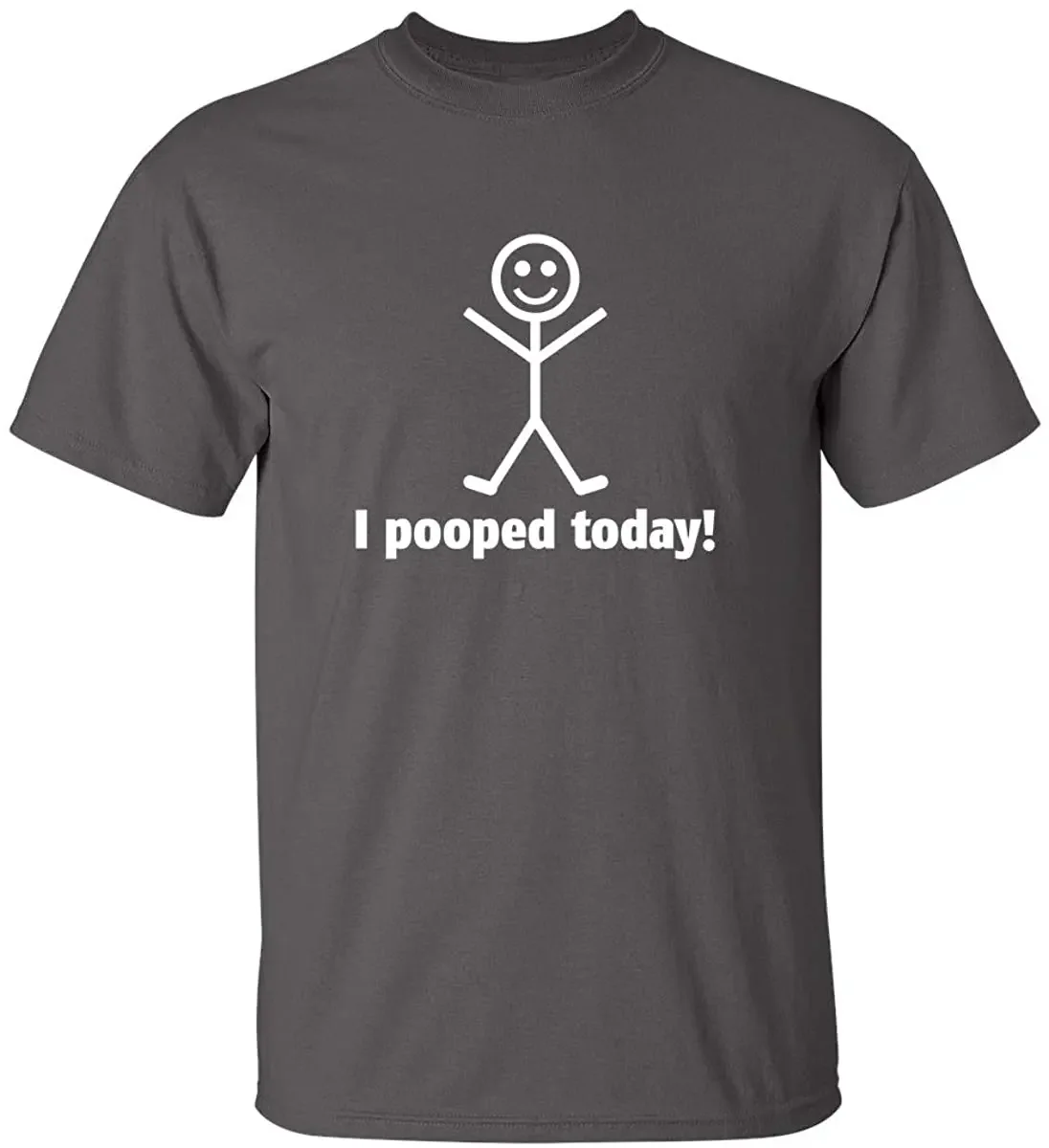 I Pooped Today T-shirt Funny T Shirt For Men Sarcastic Adult Clothing Humor Party Novelty Idea Gift Tops Tees