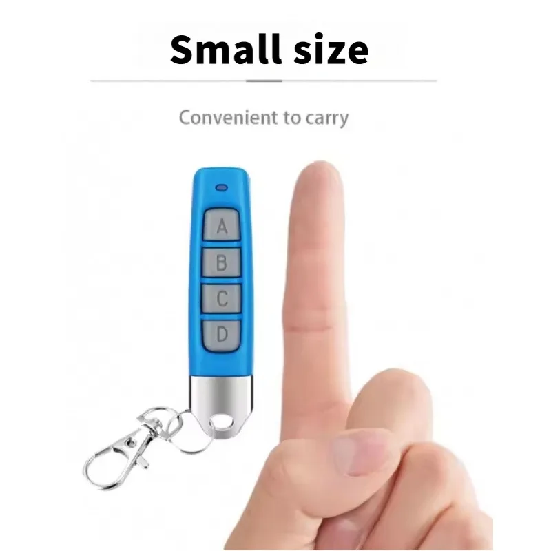 433MHz Auto Copy Remote Control Electric Garage Door Opener Remote Controller Duplicator Clone Cloning Code Transmitter