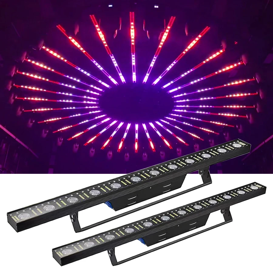 Tira de luces LED RGB 3 en 1 para pared, 12x3w, para DJ, Bar, discoteca, fiesta