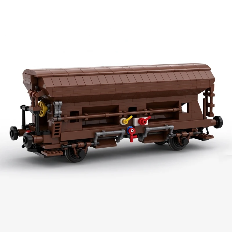 City Car Model MOC Building Bricks Xr35 Open-Ended Freight Carriage Modular Technology Holiday Gift Assemble Toy Suit Ideal Gift