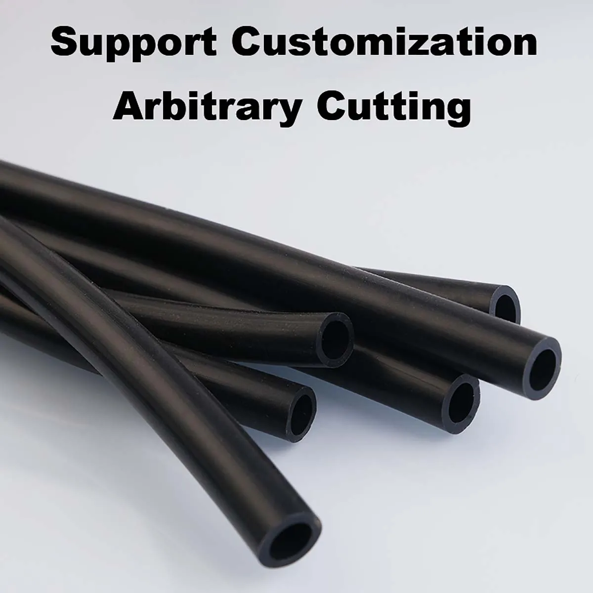 Flexible Silicone Rubber Hose Multiple Length 1M 5M 10M ID 0.5‑38mm OD 1‑44mm for Industrial DIY Fluid Transfer