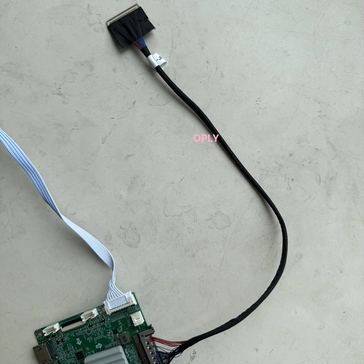 The cabel JLS-JRY002 work for 5K controller board compatible for LM270QQ1-SDA2 board