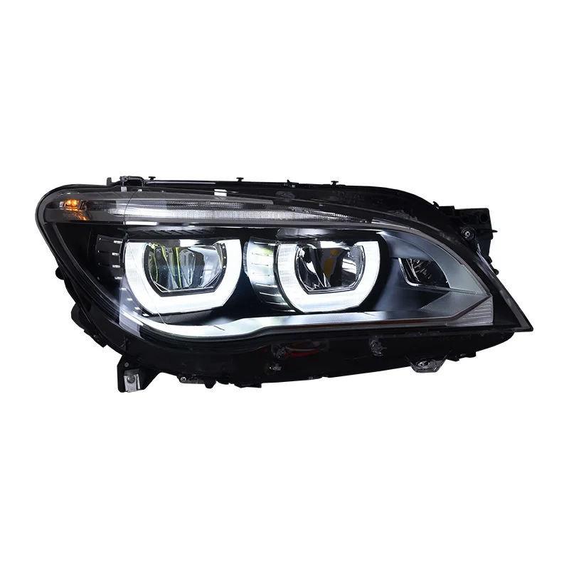 Car Styling Head Lamp for BMW F02 2009-2015 F01 Series 730 740 LED Headlight Projector Lens DRL Animation Automotive Accessories