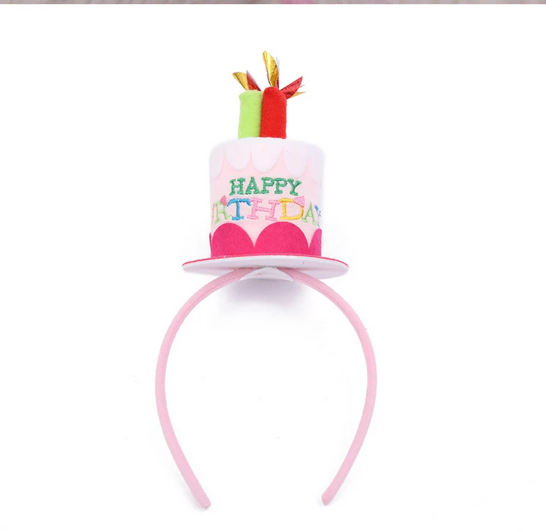 

3 PCS Birthday Fancy Children's Headband Bands Decor Kids Headbands Party