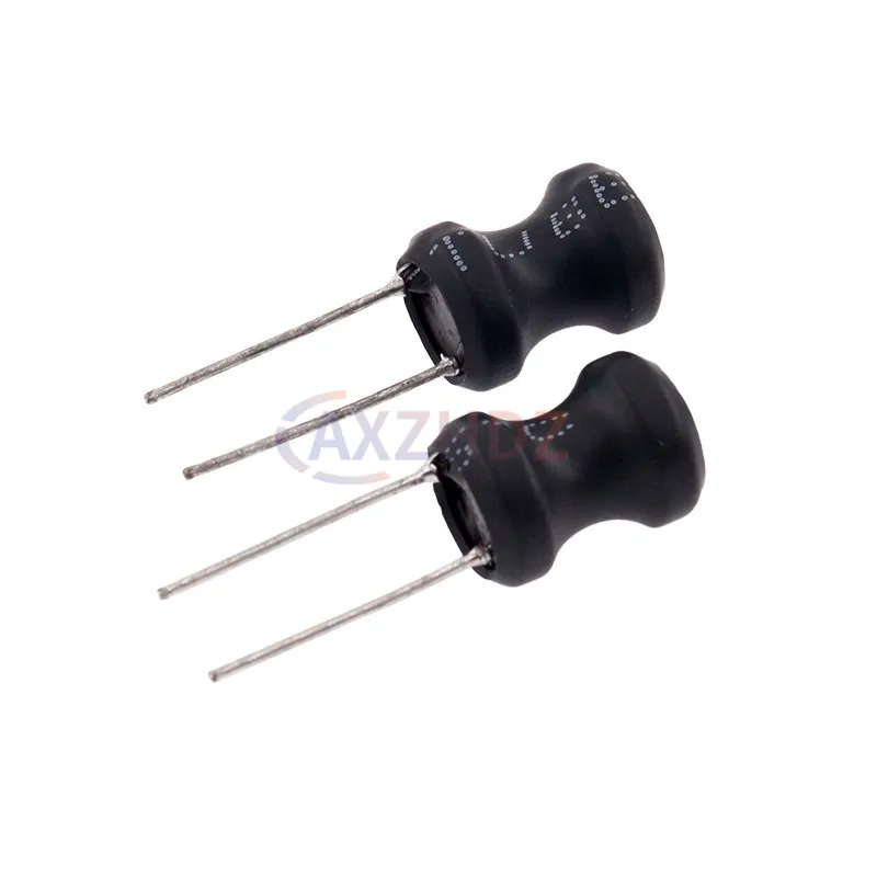10PCS 0608 0810 0912 I-shape Power Inductor Inductance Copper Coil 6*8mm 8*10mm 9*12mm 47/68/100/220/330/470UH 1/2.2/3.3/4.7MH