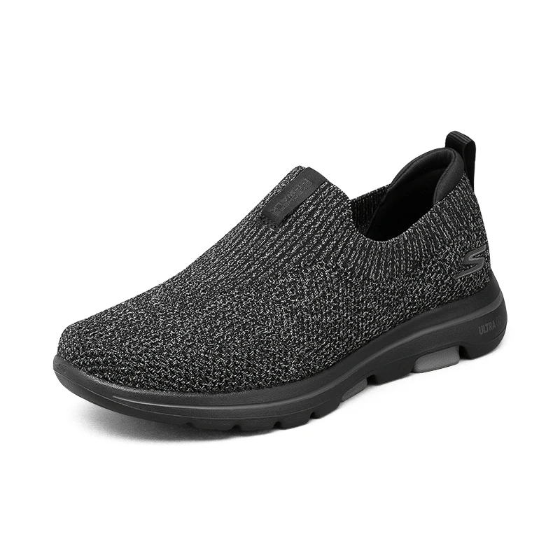 Skechers męskie buty GO WALK 5. wsuwane buty do chodzenia i biegania antypoślizgowe, oddychające, ultralekkie, sportowe buty do tenisa