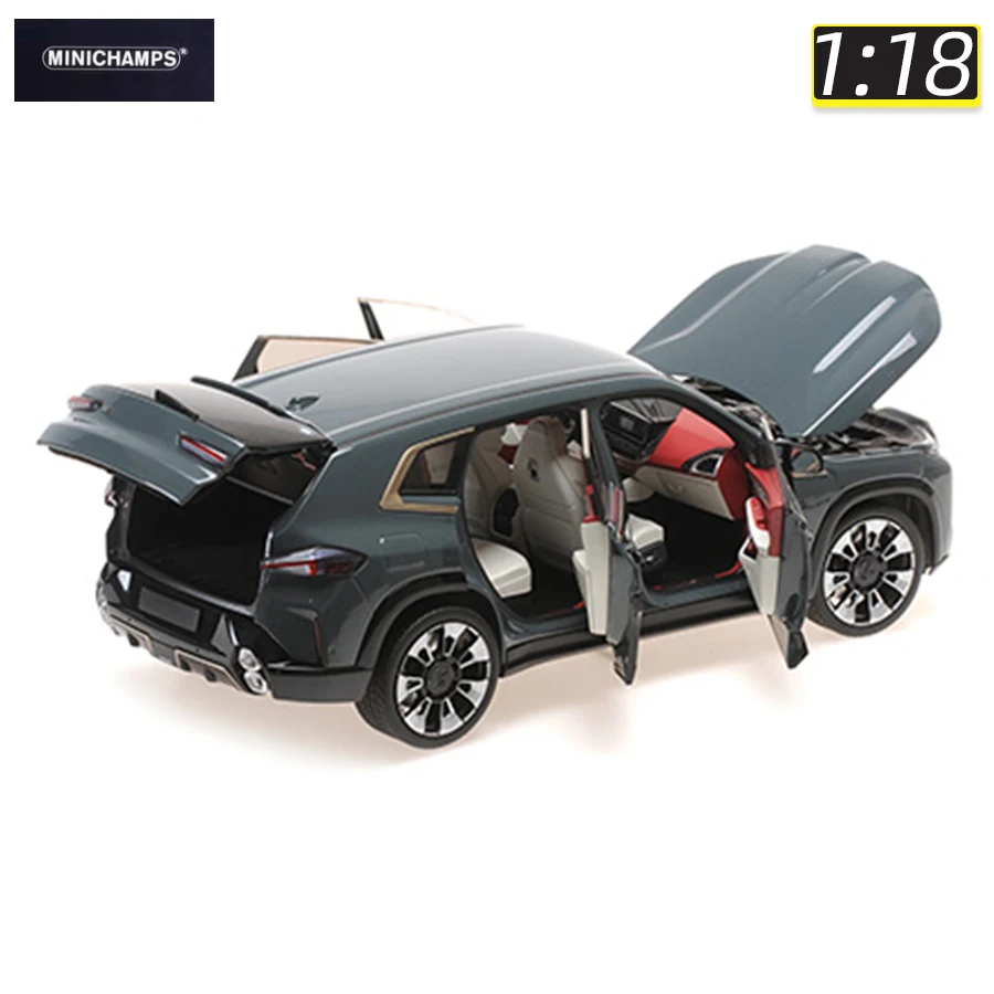 MINICHAMPS 1:18 scale new BMW XM 2023 off-road alloy car model SUV static display collection