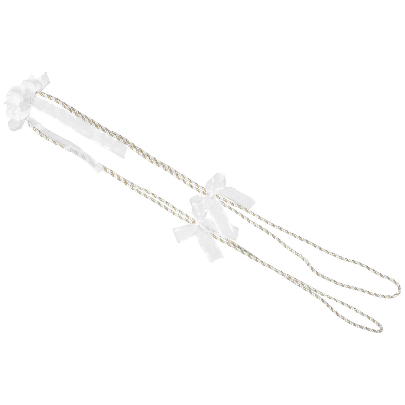 

Wedding Lasso Rope Cord Unity Braid for Ceremony Marriage Handfasting Boutique White