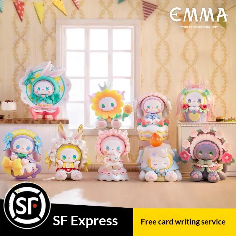 

Authentic EMMA Secret Forest Birthday Party 5th Generation Blind Box Cute Figurine Doll Birthday Gift For Girls Female Students
