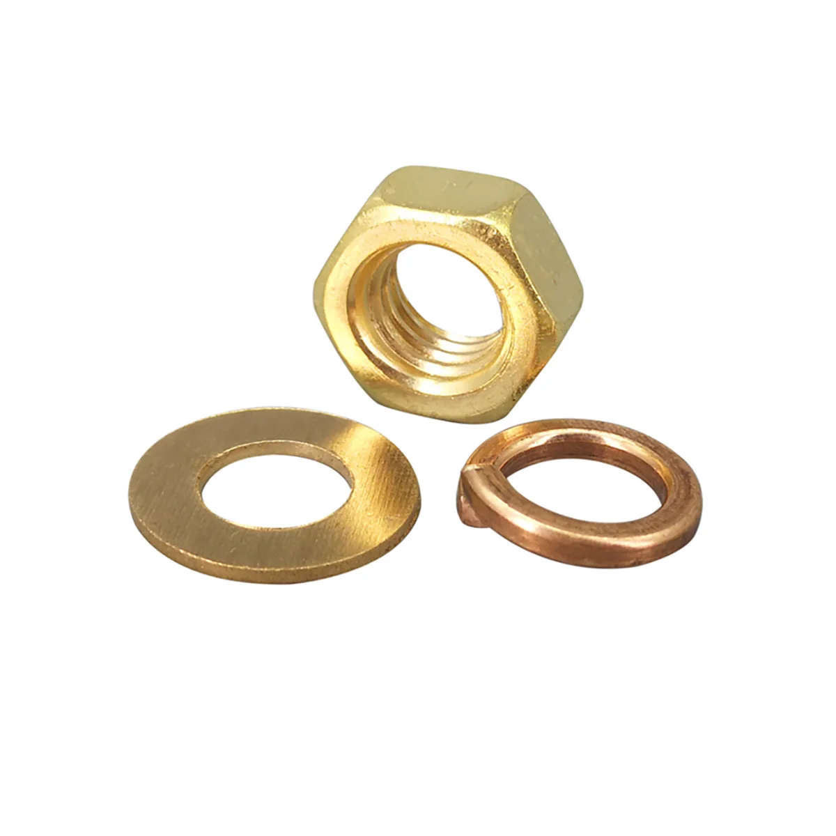 Cuivre Extérieur Hexagone Écrou pio Rondelle Ressort Ensemble M2.5-M12