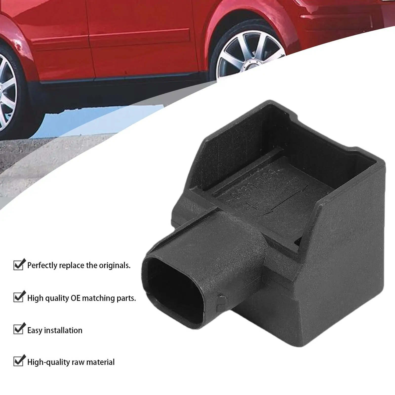 Automotive Yaw Rate Sensor 1J0907651A PP Material Lateral Accelerations ESP Sensor for Volkswagen Beetle Golf for audi