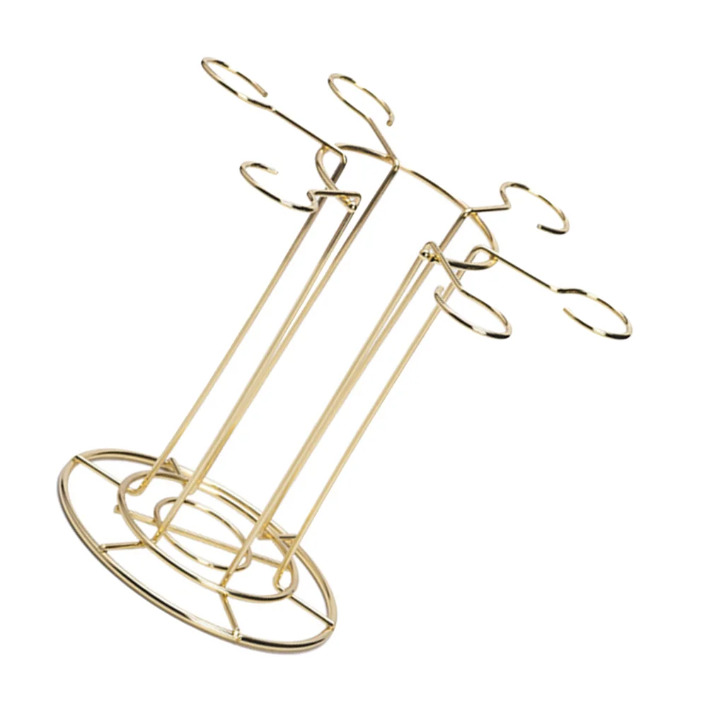 

Wine Cup Rack Strong Iron Construction Wine Glass Hanger for Kitchen Or Bar Stemware Storage Rack Display Stand