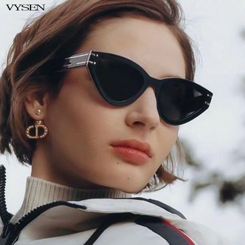 

Fashion Cat Eye Sunglasses Women 2024 Luxury Brand Designer For Men Cateye Sun Glasses Ladies Retro Eyeglasses female Eyewear