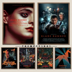 Blade Runner Classic Movie Poster Canvas Printing Reworked Movie Poster Home Room Aesthetic Wall Decor Cinema Movie Film Decor