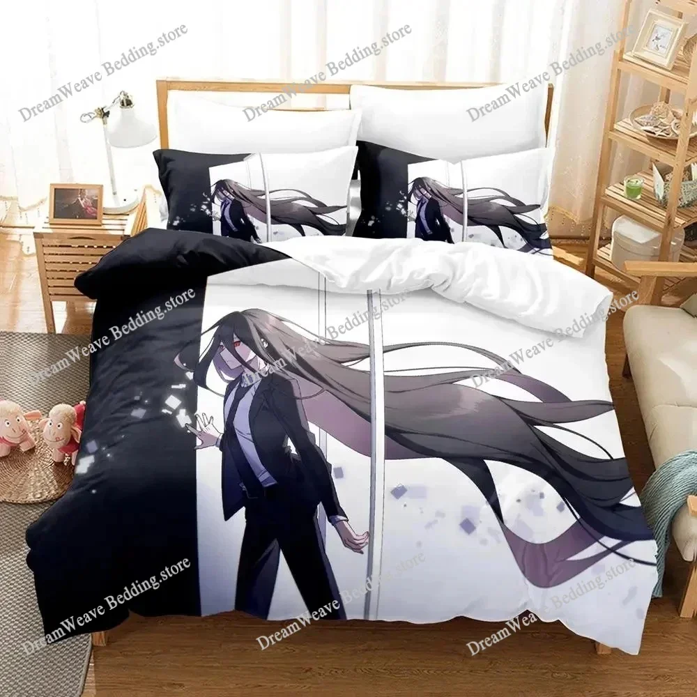 Danganronpa V3 Duvet Cover Set for Adults Boys Cartoon Anime Bedding Set Bedroom Y2k Quilt Cover Pillowcase Home Textile