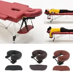 Flexible Massage Bed Table Face Cradle Headrest Foam w/ Bracket