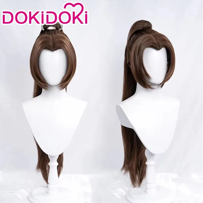 

В НАЛИЧИИ Shiranuii Maii парик игра косплей DokiDoki длинный хвост Shiranuii Maii женские коричневые длинные волосы косплей парик Хэллоуин