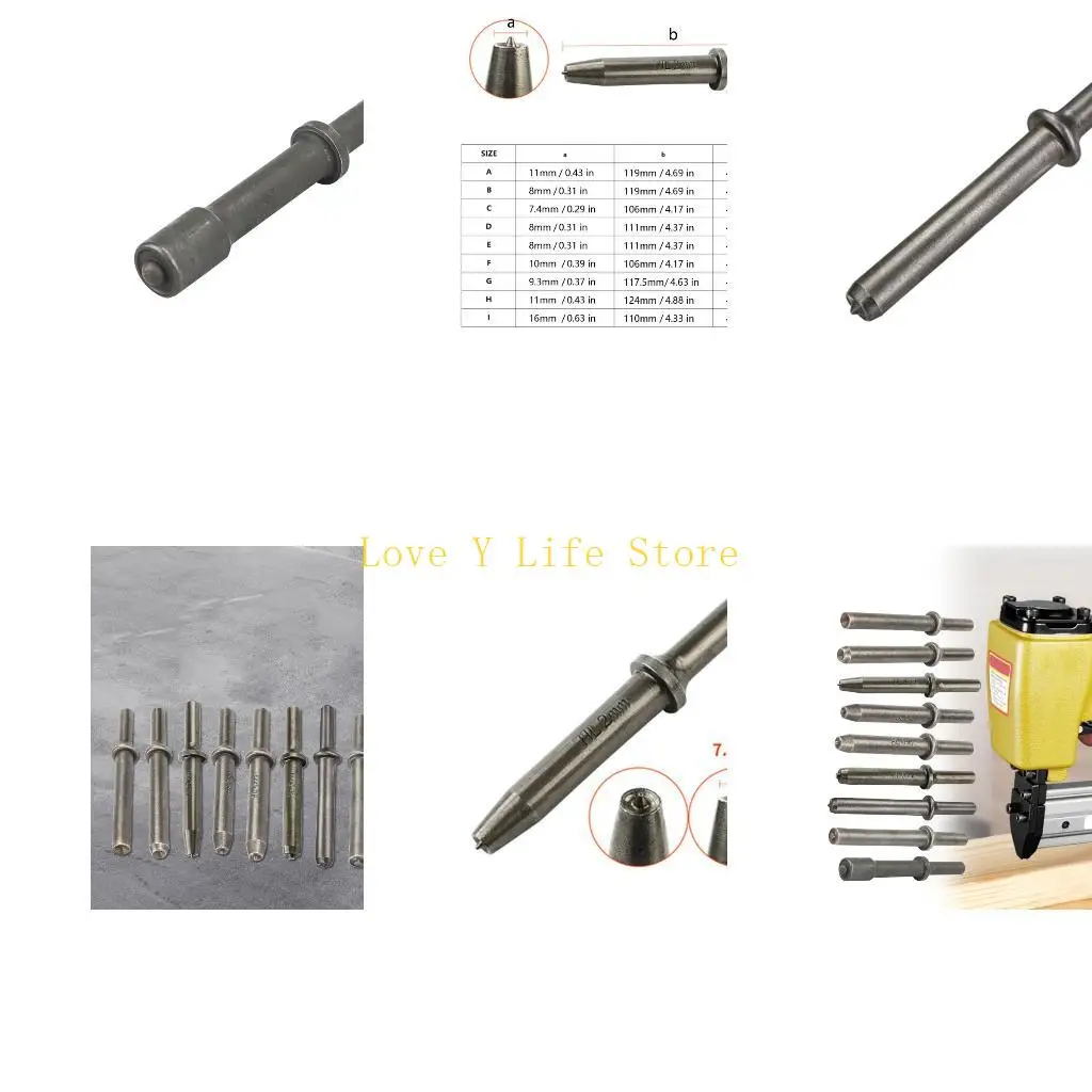 L74C أداة رأس بتأثير برشام هوائي عالمي مناسبة جدًا لأدوات مختلفة لتعزيز مرونة العمل في مناطق البناء