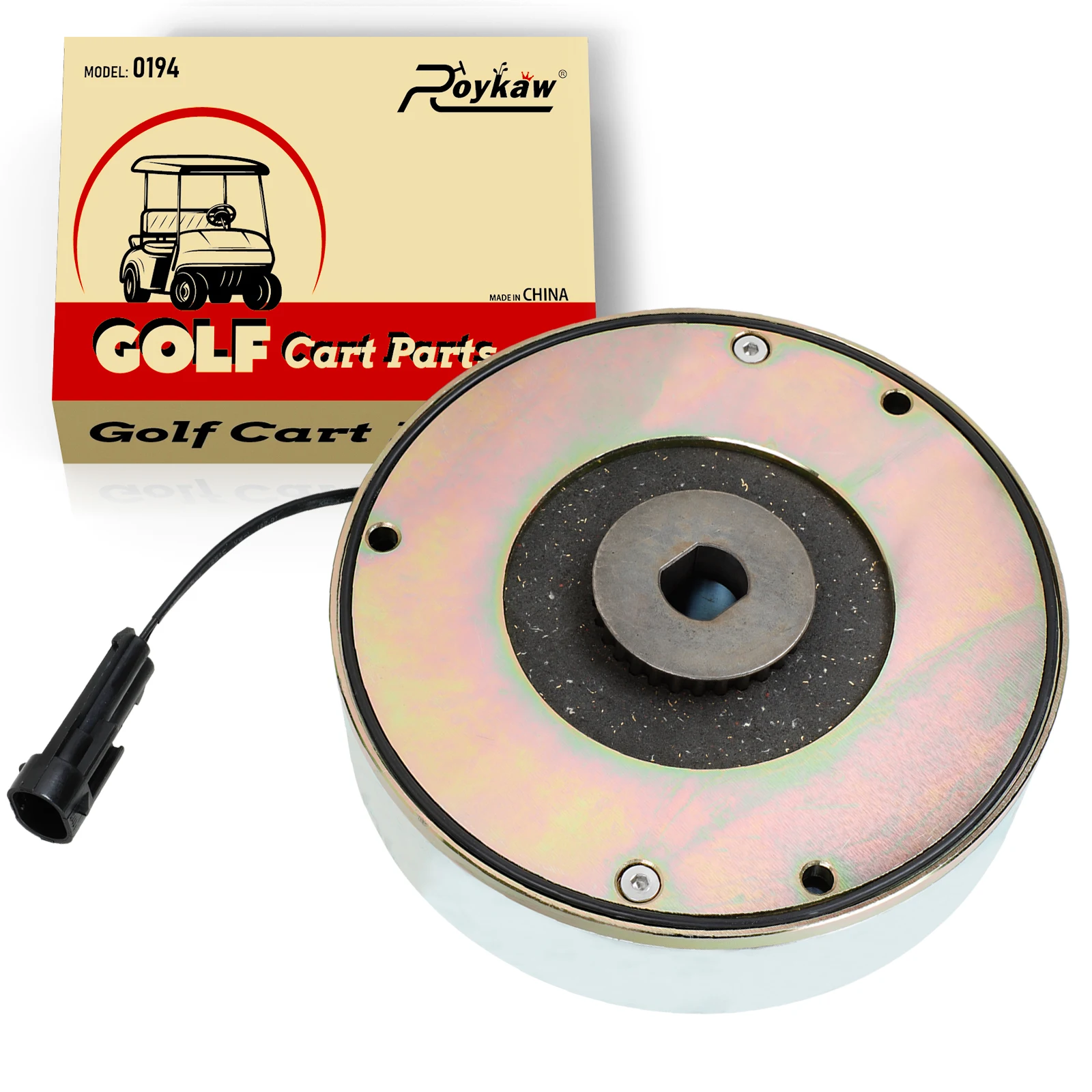 Roykaw Upgraded Golf Cart Motor Brake Fit for EZGO RXV (2008-2019) Electric Models, OEM# 617766