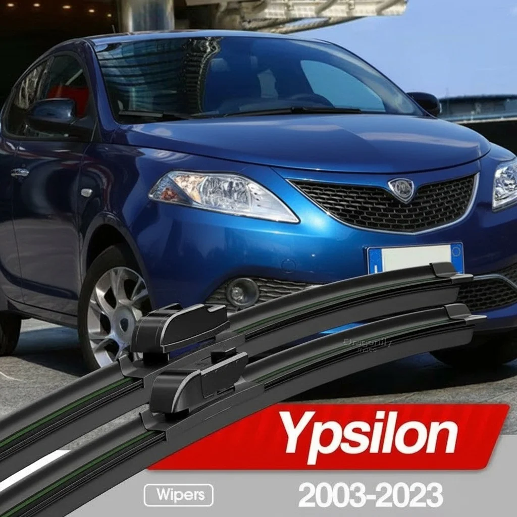 For Lancia Ypsilon 2003-2023 Front Windshield Wiper Blades 2pcs Windscreen Window Accessories 2004 2006 2010 2011 2019 2020 2022