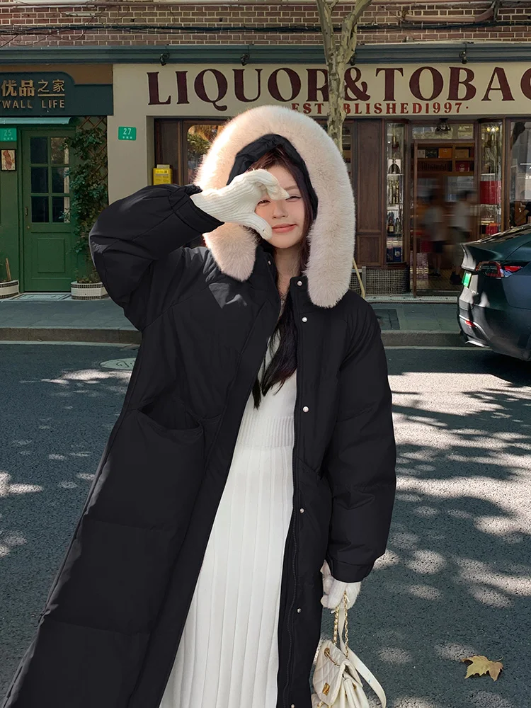 Parka's Dames Informales Herfst A-lijn Klepzakken Zijknop Gebonden Taille Gesloten Hoog-Laag Kaki Neutraal Comfortabel Eenvoudig 2025