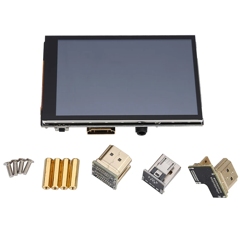 Nieuwe 3.5 Inch Usb Hdmi Lcd Display Capacitieve Touchscreen 480X320 Voor Raspberry Pi 4 Model B 3B +