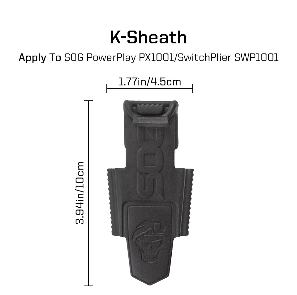 SOG Multi-tool Zangen EDC Werkzeuge Kit Set Nylon-Scheide K-Scheide Zubehör Passend für die meisten gängigen SOG Handwerkzeuge – Detail 2